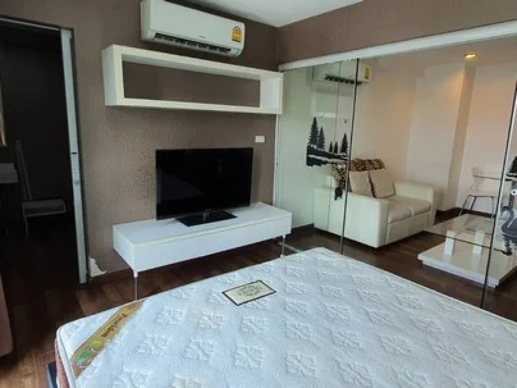 ห้องใหญ่ลดพิเศษ ให้เช่าคอนโด Parc Exo เกษตร-นวมินทร์ ห้อง 40 ตรมมี Walk-in closet