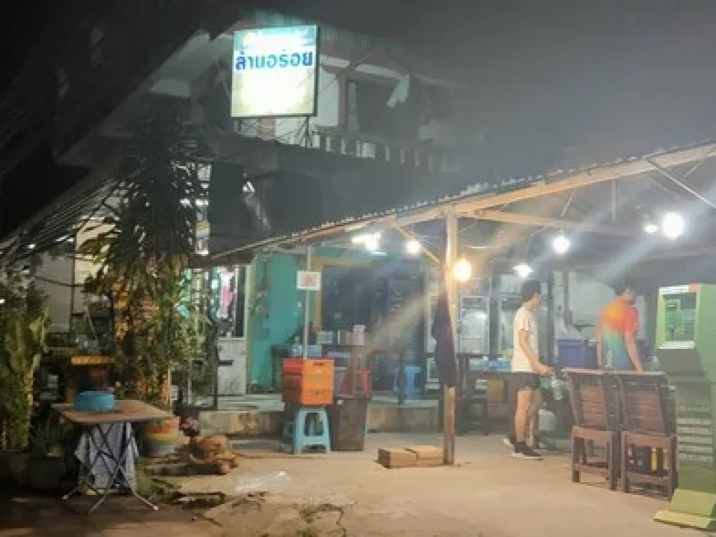 ขายตึกพร้อมกิจการร้านอาหาร ทำเลดี อยู่ใกล้สถานที่ราชการ ใกล้ตลาด ตำบลปลวกแดง ระยอง