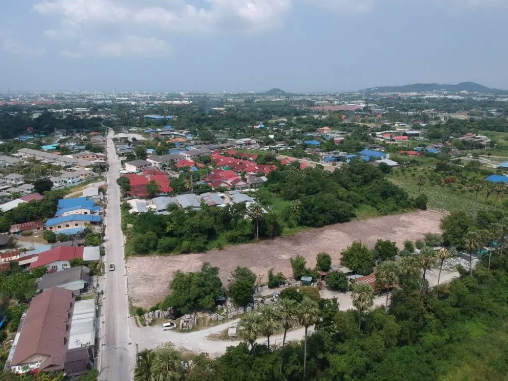 ขายที่ดิน ใกล้แนวรถไฟฟ้าสถานีชลบุรี ซอยบ้านสวน ซอย 12 ทำเลดีมาก