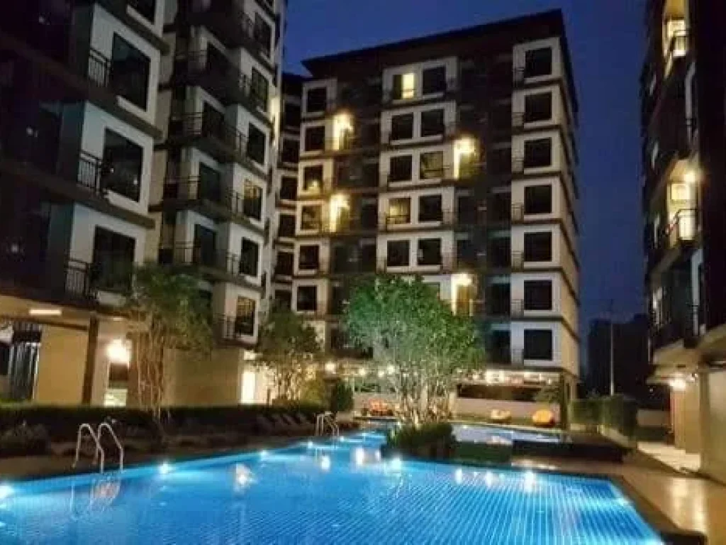 ให้เช่าคอนโด The Living Condo บางแสน 1 นอน 35 ตรม ชั้น 8 ใกล้หาดบางแสน มบูรพา