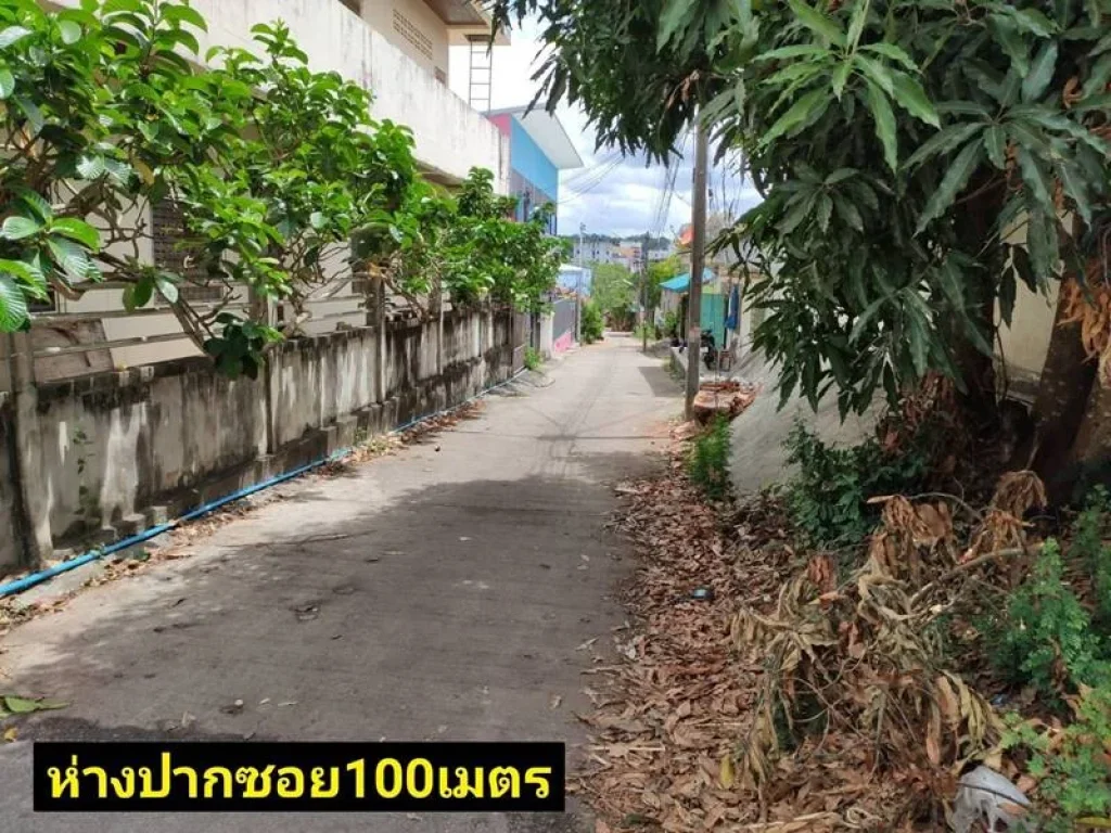 ซอยตรงข้ามโรงแรมร็อคฮิลล์100เมตร ที่ดิน 152ตรว 55ล้านบาทหาดใหญ่ -สงขลา