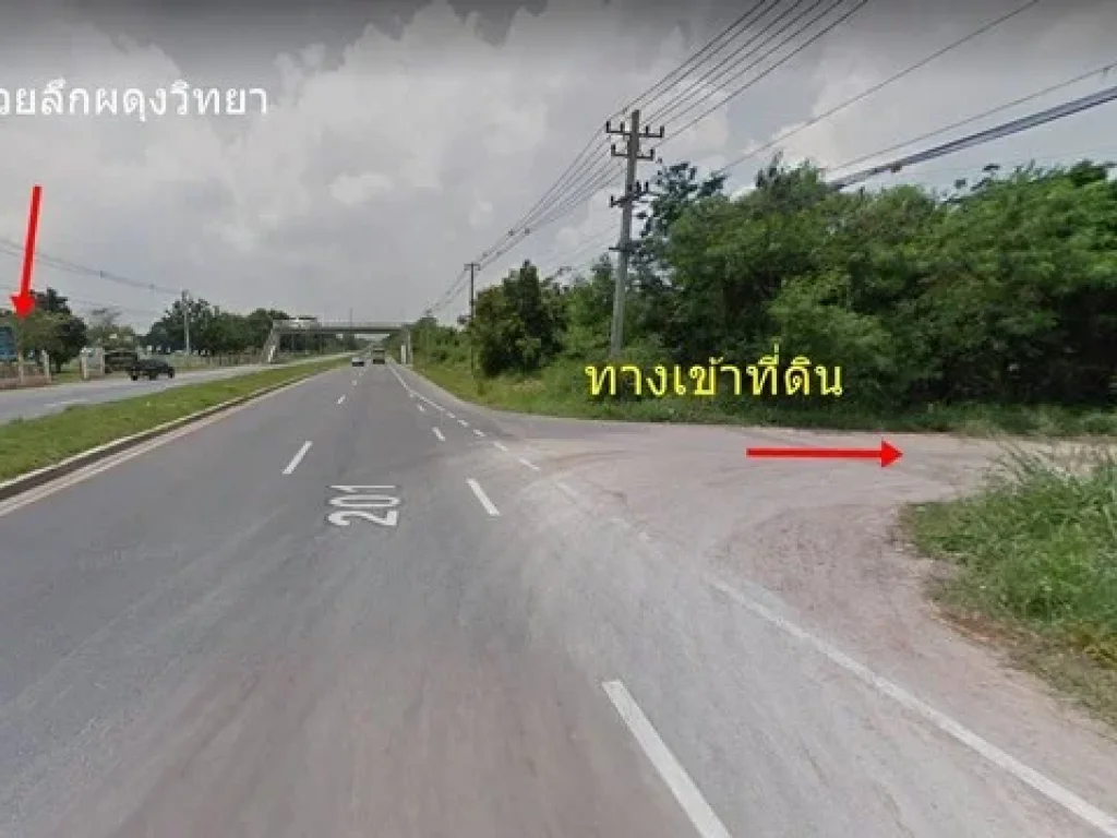 ขายที่ดิน ซอยตรงข้ามโรงเรียน ห้วยลึกผดุงวิทยา เนื้อที่ 23 ไร่ 27 ตรว ถนนชัยภูมิ - สีคิ้ว โคราช