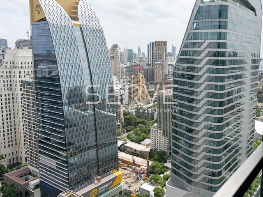 Studio ห้องตกแต่งสวยมาก ชั้นสูงเสียดฟ้า 40 K พร้อมให้เช่าที่ Noble Ploenchit BTS Phloen Chit