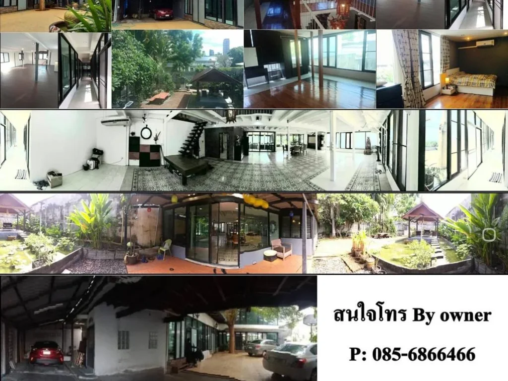 Sukhumvit 36 - Rama 4 Single House 200 sqw 650 sqm for Residence 95000 BM Home office 120000 BM