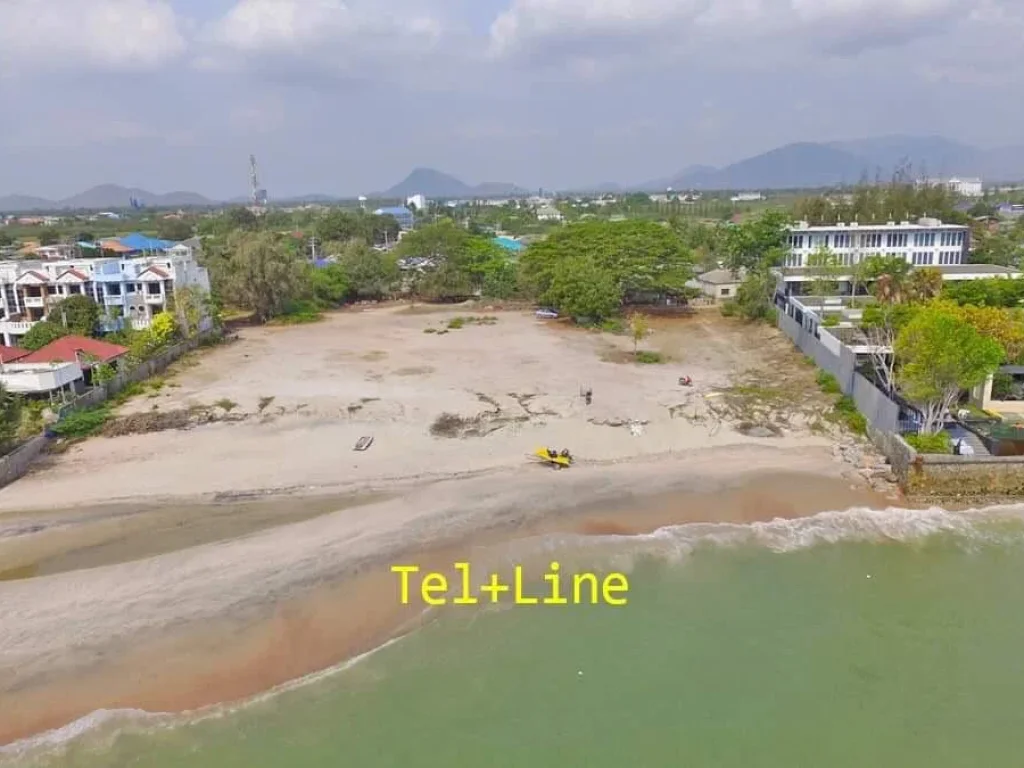 PS126 ขายที่ดิน 3-5 ไร่ ติดชายหาดชะอำ เพชรบุรี ใกล้ปลาทูเรสเตอรอง