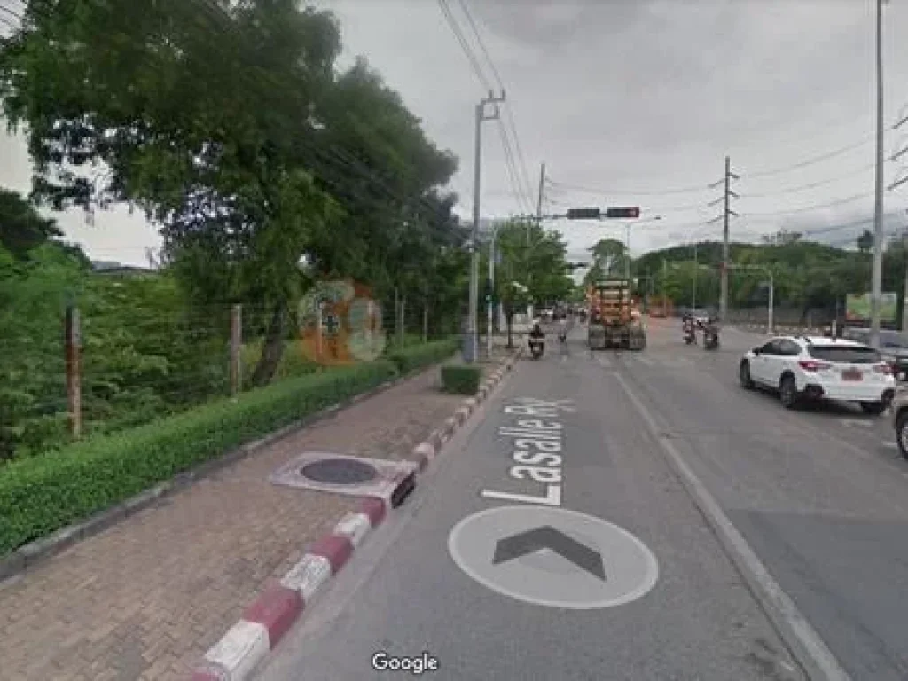 ขายที่ดินติดถนนลาซาล ตรงแยกตัดใหม่ลาซาล แบริ่ง