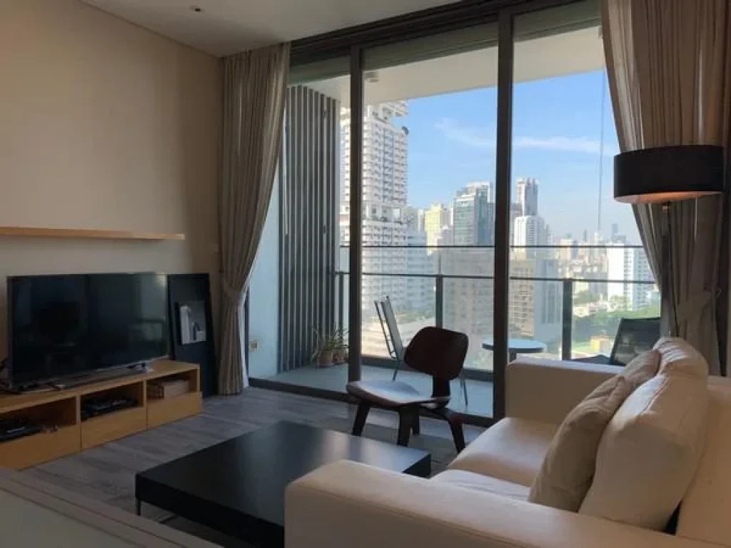 ให้เช่าคอนโด AEQUA Sukhumvit 49 ชั้น 19 ใกล้ BTS ทองหล่อ Fully Furnished