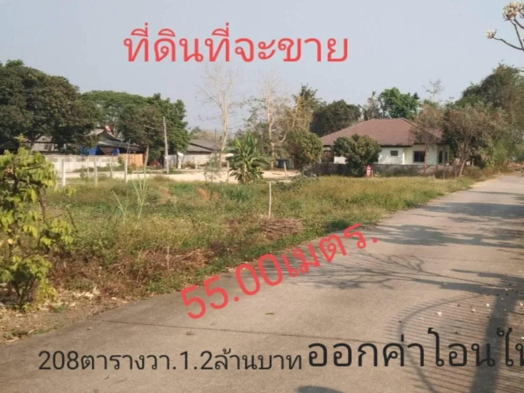 ขายที่ดิน208ตรวอยู่ในโครงการจัดสรรบ้านหนองแหย่ง สันทราย สาธารณูปโภคครบ ติดถนนคอนกรีต55มขายถูกๆ