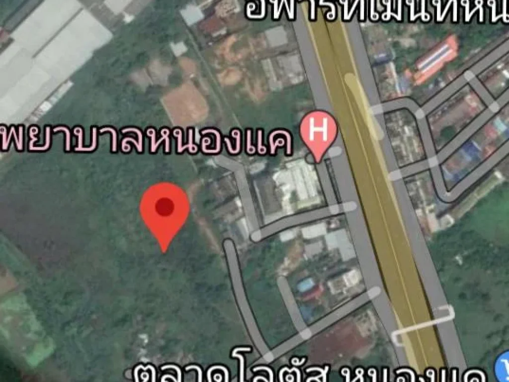 ขายที่ดินเหมาะทำบ้านจัดสรรหลังโรงพยาบาลหนองแค10ไร่ติดหลังอู่สหะกิจใกล้ถนนพหลโยธิน