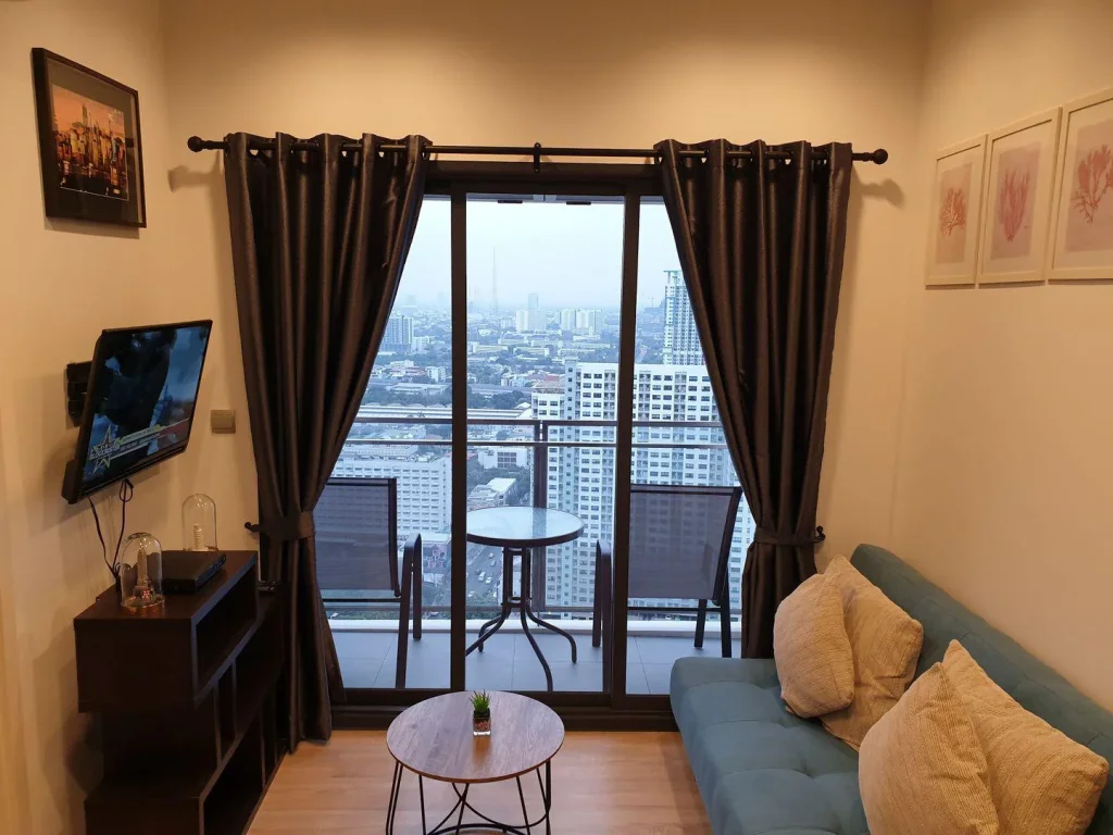 ให้เช่าคอนโด The Line พหลฯ-ประดิพัทธ์ ชั้น 36 ใกล้ BTS สะพานควาย Fully Furnished