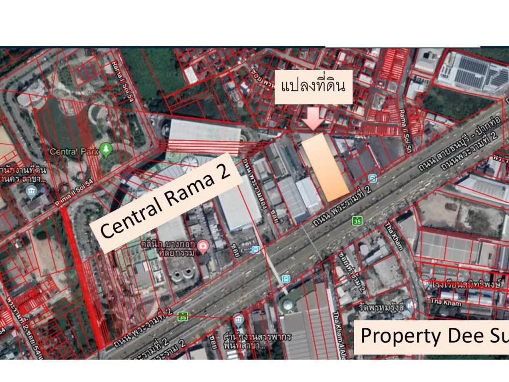 S185 ขายที่ดิน ทำเลทอง 5-2-61ไร่ ติดถนนพระราม 2 ขาเข้า ติดเซ็นทรัลพระราม 2 ถมแล้ว ราคาพิเศษ