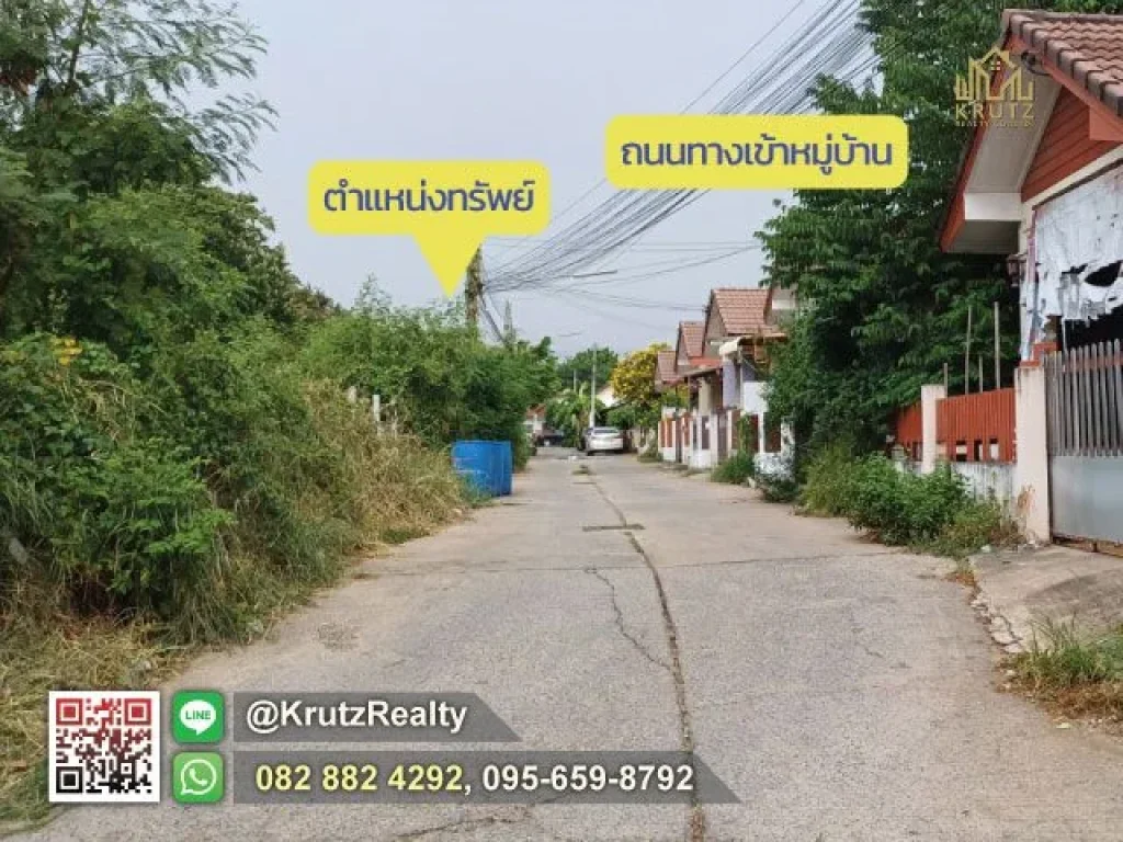 ขายบ้านพร้อมที่ดิน 1 ชั้น 2 ห้องนอน 33 ตรว ใกล้เมือง