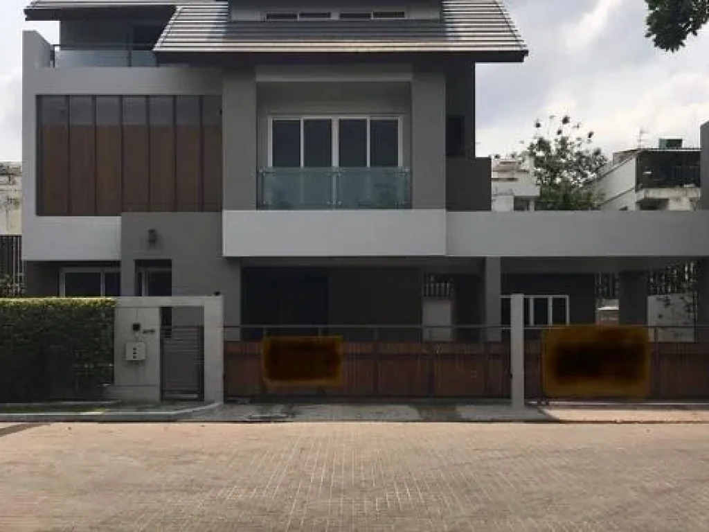 ขายบ้านเดี่ยว3ชั้น หมู่บ้าน Private Nirvana Residence ไม่เคยเข้าอยู่