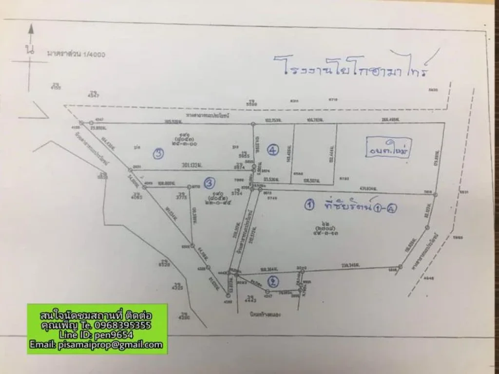 ขายที่ดิน ตมาบยางพร อปลวกแดง จระยอง 52 ไร่เหมาะแก่การสร้างรีสอร์ท