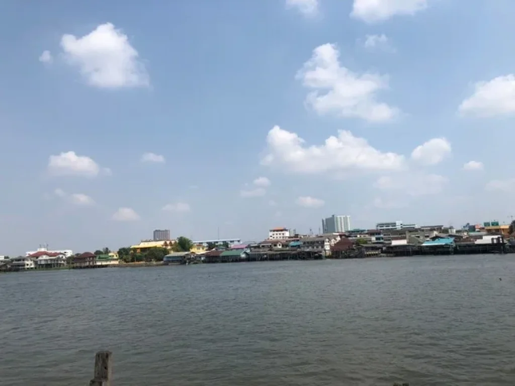 ขายที่ดินสวย ติดแม่น้ำเจ้าพระยา ใกล้ท่าเรือวัชรีวงค์ ใกล้สะพานพระราม4 ขนาด 3งาน3ตรว