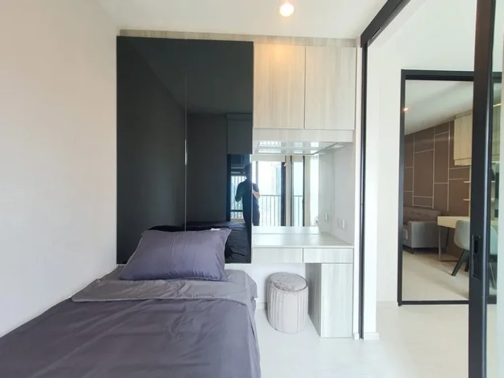 For rent Life Asoke ไลฟ์ อโศก 70 m MRT Petchaburi 2 Bed Only 22000