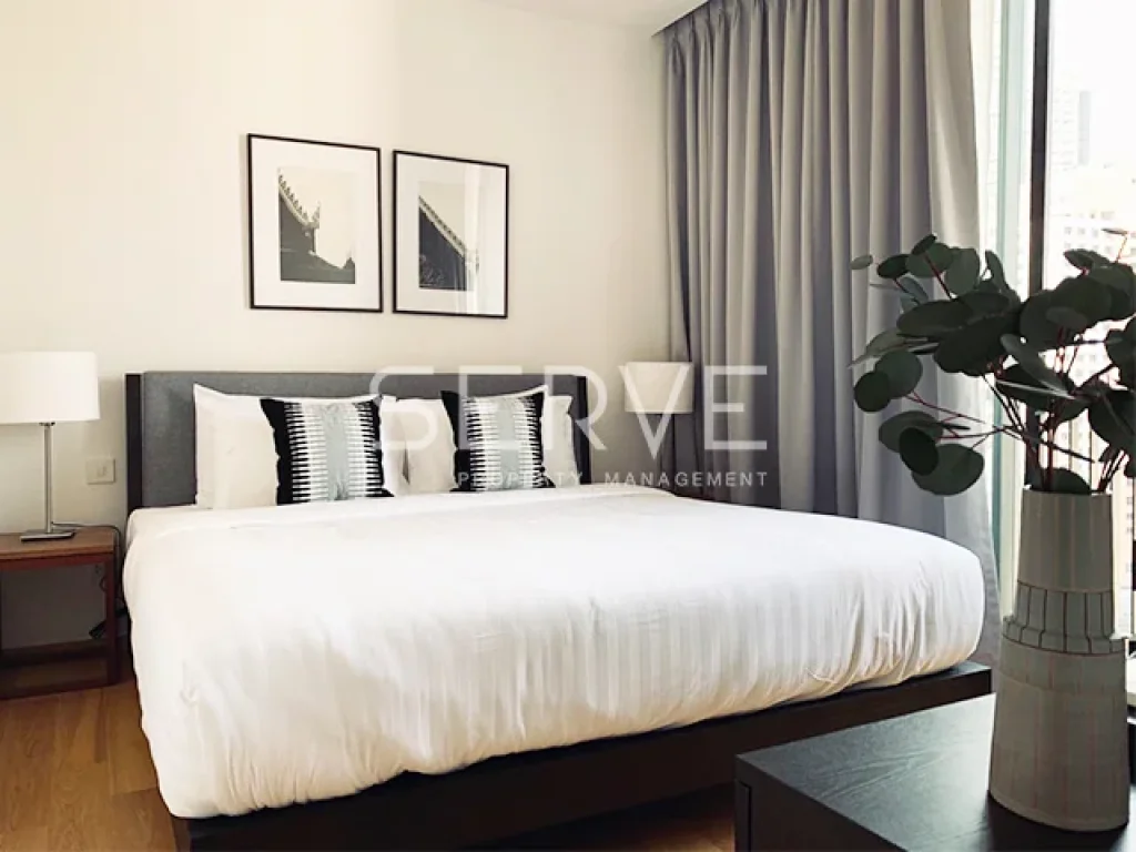 ให้เช่าคอนโด Noble Revo Silom BTS Surasak Nice Corner 2 Beds with Bathtub Unblock View 45 K ONLY