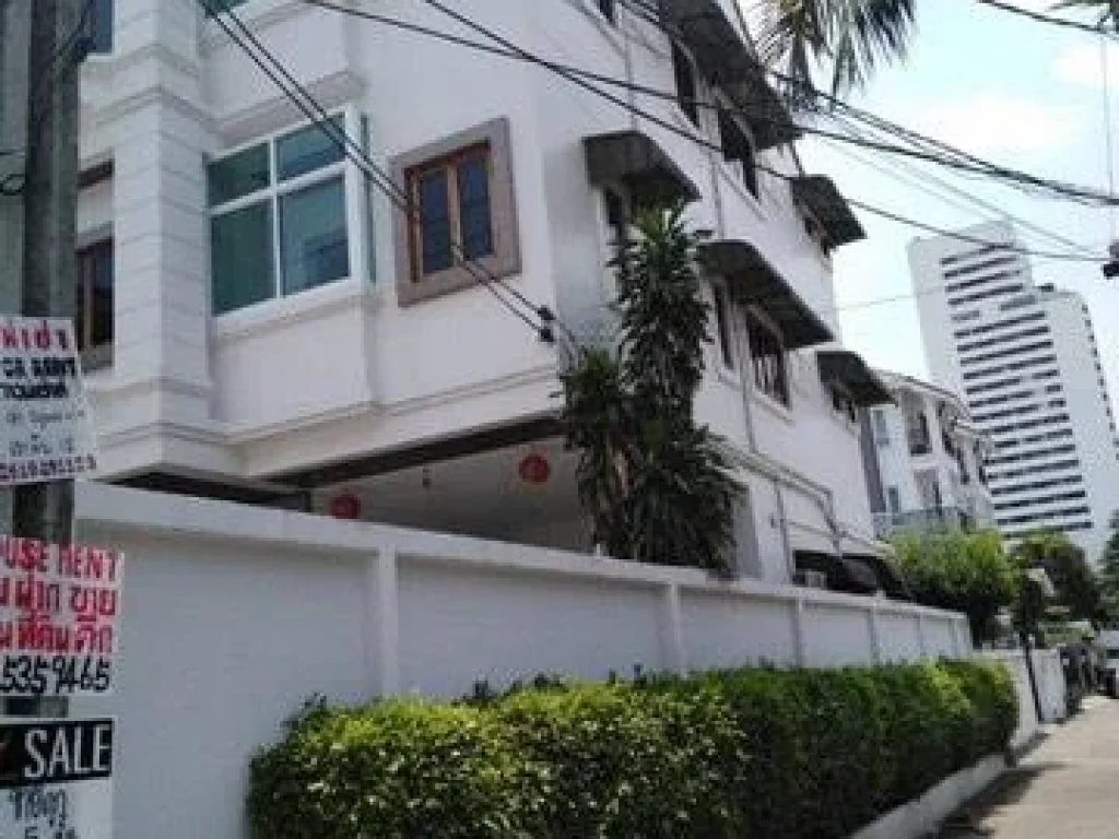 For Rent บ้านเดี่ยวหลังใหญ่ ใจกลางเมือง เอกมัย12