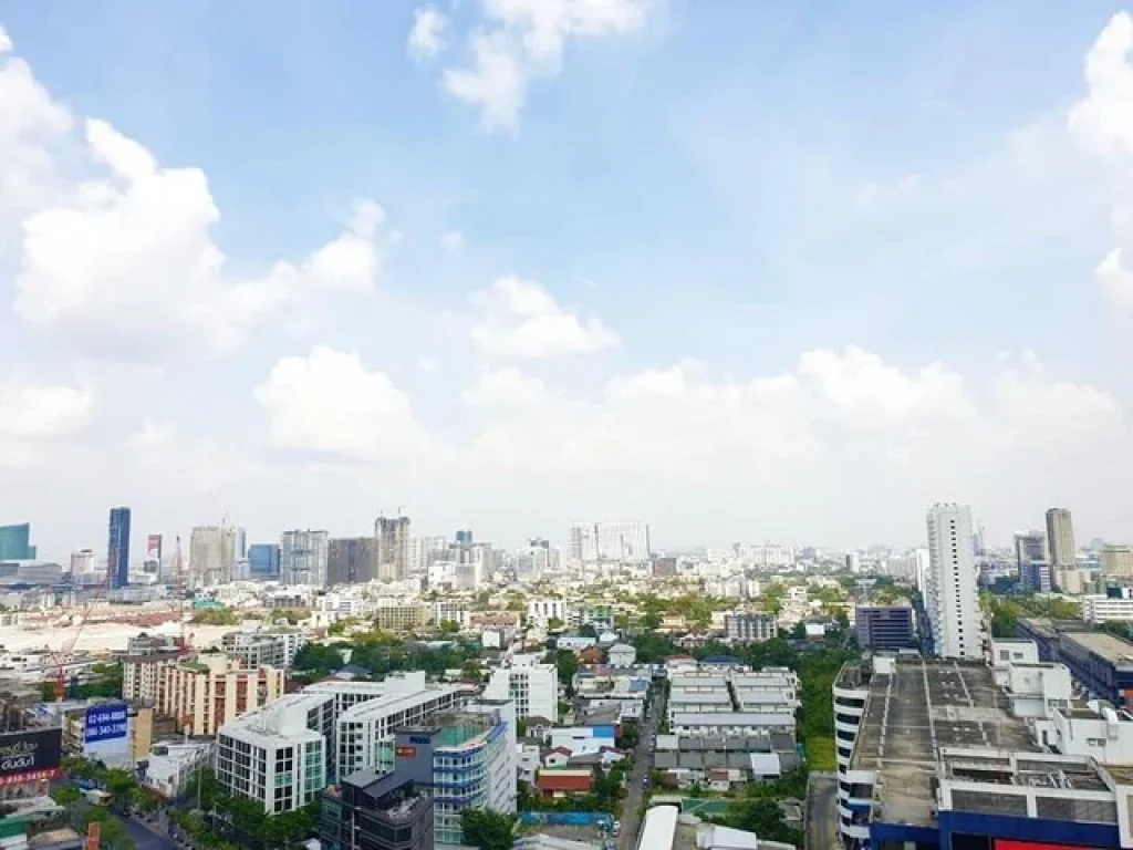 ให้เช่า Whizdom Avenue Ratchada Ladprao สตูดิโอ 1ห้องน้ำ ชั้น 19 วิวเมือง ทิศเหนือ 15000 บาท