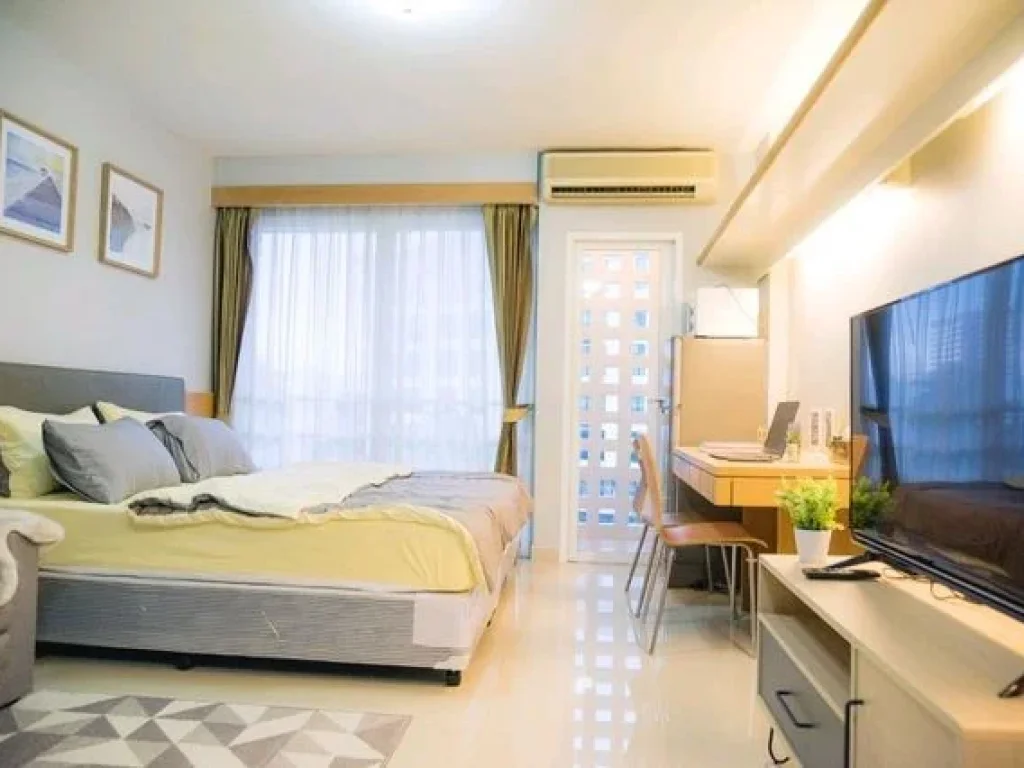 ให้เช่าห้องสวย I House Laguna Garden Studio ชั้น5 อาคาร B วิวเมือง ทิศใต้ 9500 บาท