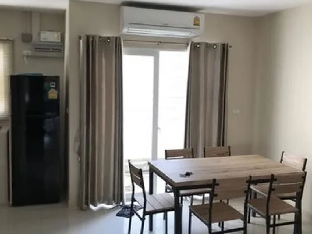 Home For Rent บ้านกลางเมือง พระราม9 เลียบมอเตอร์เวย์ มีเฟอร์นิเจอร์ ให้เช่า