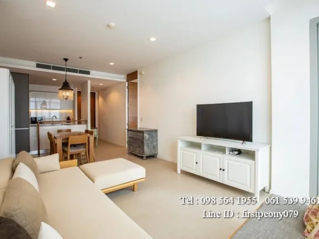 ให้เช่าคอนโด 30000 The River Condo Charoenakorn Soi 13 ขนาด 65 ตรม 1ห้องนอน 1ห้องน้ำ