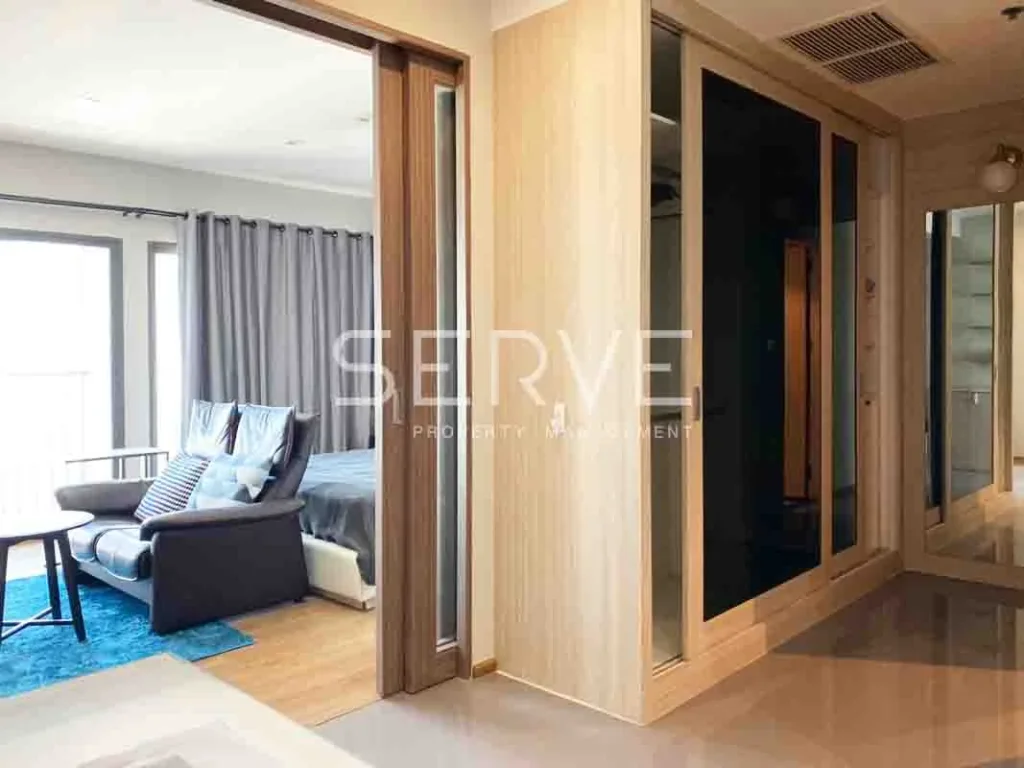 ให้เช่าคอนโด Noble Remix Bright Style Studio with Partition 25 K For Rent Condo BTS Thong Lo