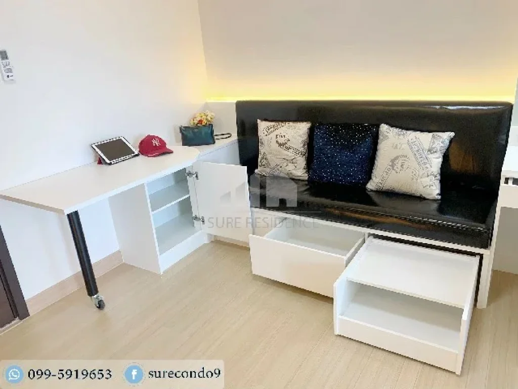 Supalai Veranda Rama 9 RENT ให้เช่า 1 ห้องนอน ใกล้ MRT พระราม 9