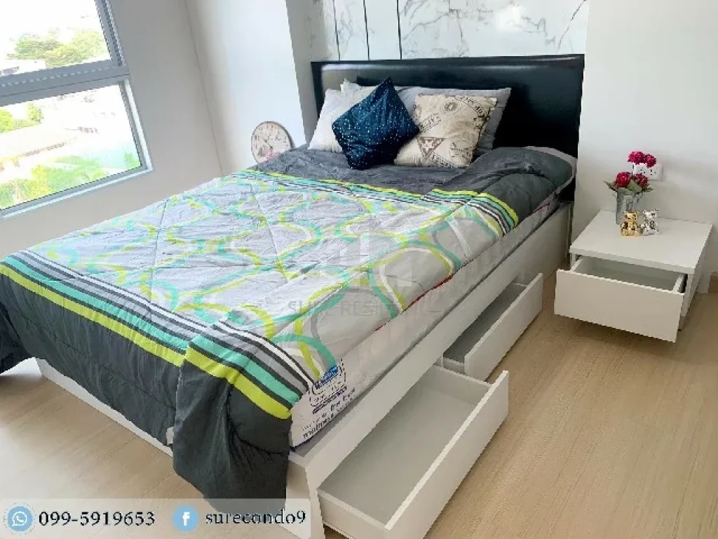 Supalai Veranda Rama 9 RENT ให้เช่า 1 ห้องนอน ใกล้ MRT พระราม 9