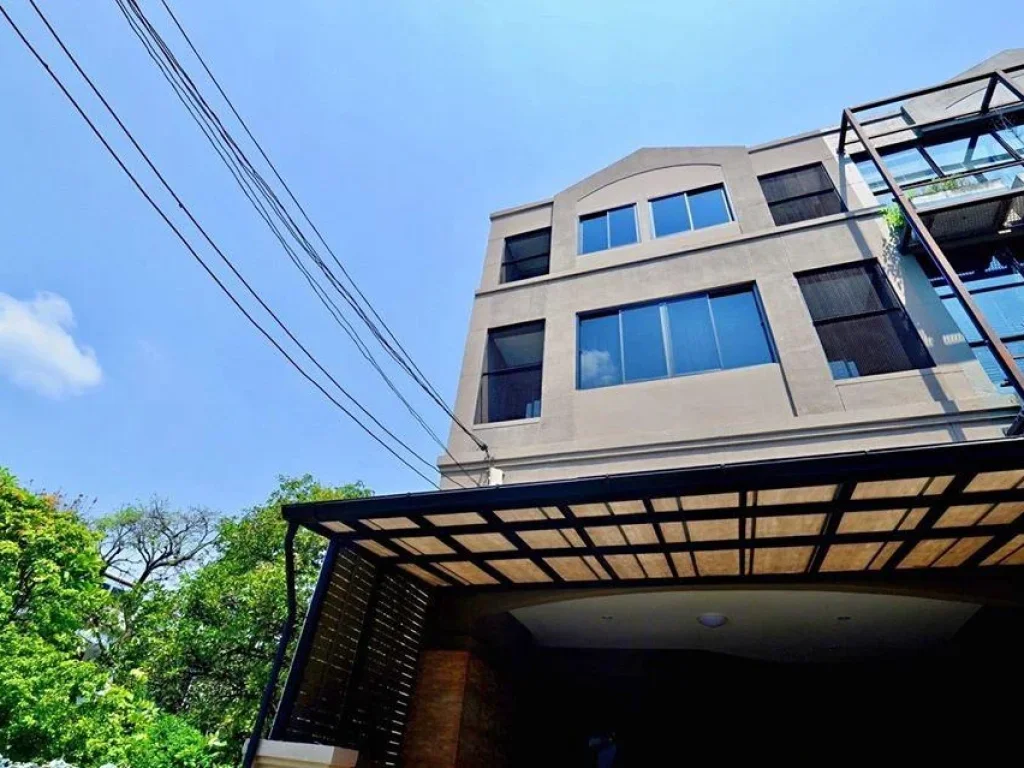 For Rent ทาวน์โฮม พร้อมอยู่ สุขุมวิท 38 ใกล้BTSทองหล่อ