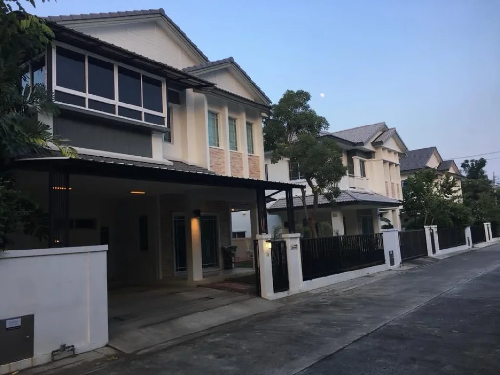 For Rent บ้านเดี่ยว หมู่บ้านมัณฑนาแจ้งวัฒนะ-ราชพฤกษ์ ใกล้ทางด่วนแจ้งวัฒนะ