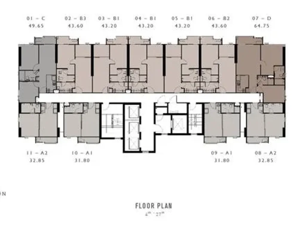 ขายใบจองขายดาวน์ Chapter One Flow บางโพ วิวแม่น้ำเจ้าพระยาแบบเต็มๆ ชั้น 23 ขนาด 4320 ตรม