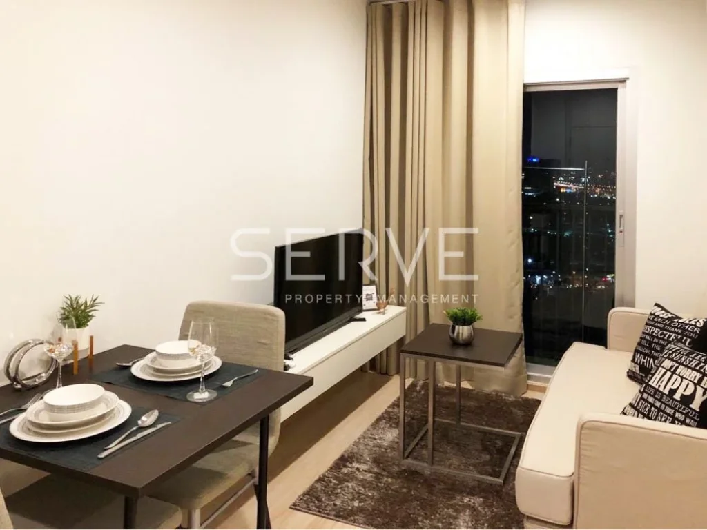 Studio วิวดี พร้อมให้เช่า 15500 ที่ คอนโด Noble Revolve Ratchada2 Condo for Rent MRT ศูนย์วัฒนธรรม