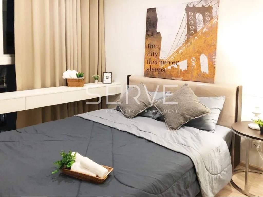 Studio วิวดี พร้อมให้เช่า 15500 ที่ คอนโด Noble Revolve Ratchada2 Condo for Rent MRT ศูนย์วัฒนธรรม