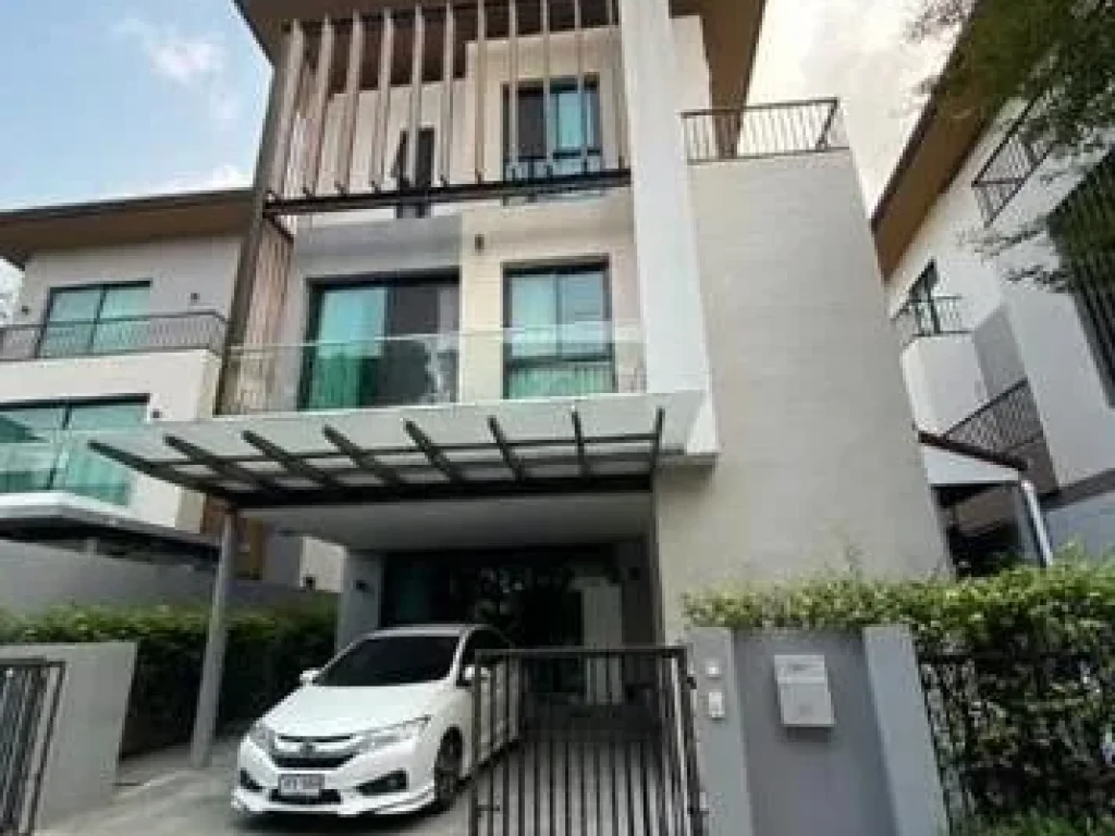 For Rent บ้านเดี่ยว 3ชั้น โครงการAQ ARBOR สวนหลวง พัฒนาการ ถนนเฉลิมพระเกียรติ ร9