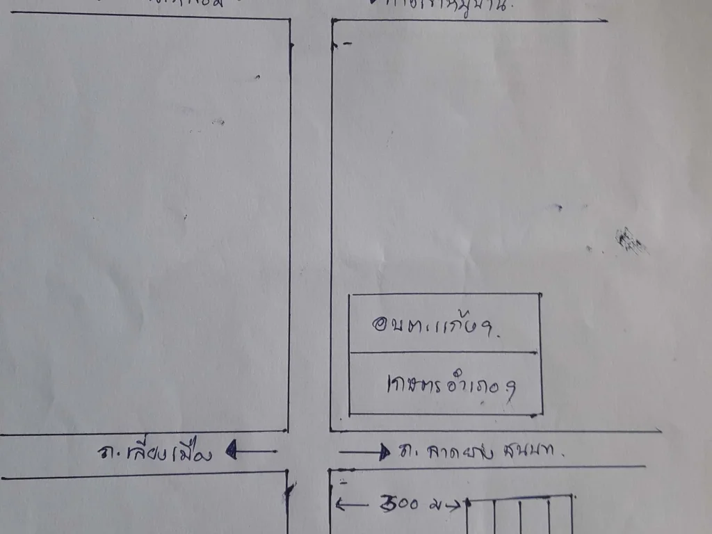 มีที่ดินแบ่งขาย โฉนดครุฑแดง สี่แยกเกษตร ทางเข้าบ้านโนนรัง ห่างจากถนนบัวใหญ่-ชัยภูมิ 500 ม