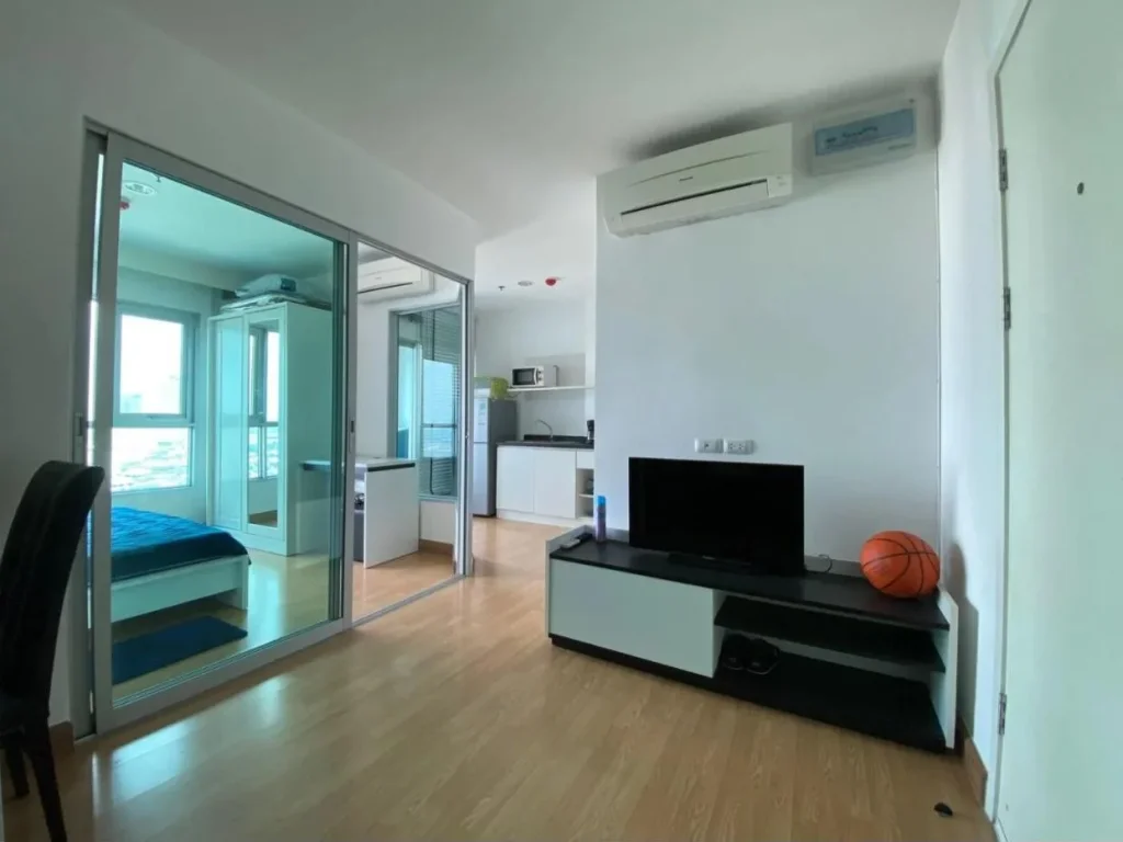 Condo Aspire พระราม 4 ชั้น 25 ห้องมุม พร้อมอยู่ Fully Furnished ชั้นสูง วิวเมือง และ แม่น้ำ