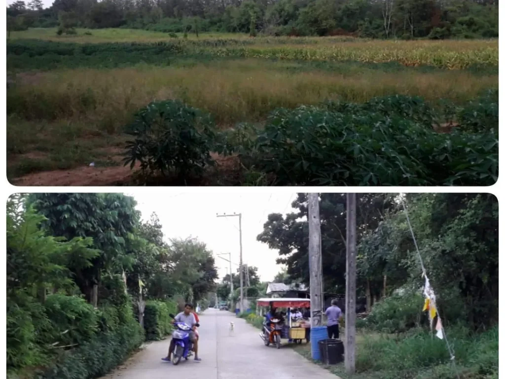 ที่ดินโฉนดครุฑแดงใกล้ถมิตรภาพ400เมตร ติดบาดาลหมู่บ้าน