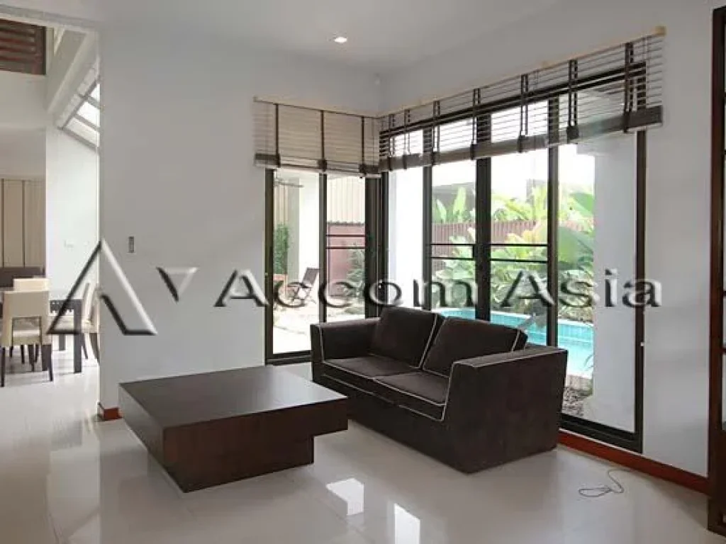 Private Pool House 4 Bedroom For Rent BTS Phrom Phong in Sukhumvit Bangkok