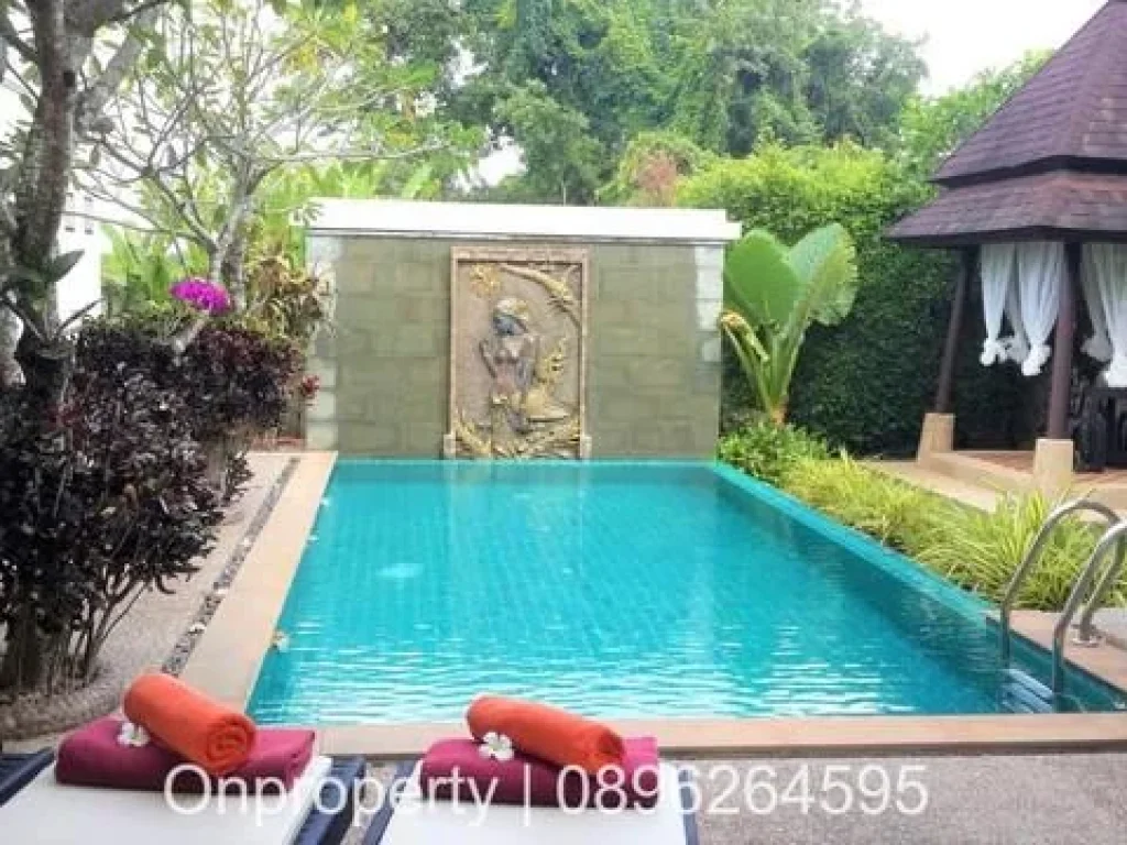 Pool Villa for rent in Cherngtaley 2 bed