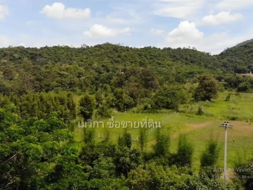 ที่ดินติดถนนกุดคล้าผ่านศึก วิวภูเขาโฉนด