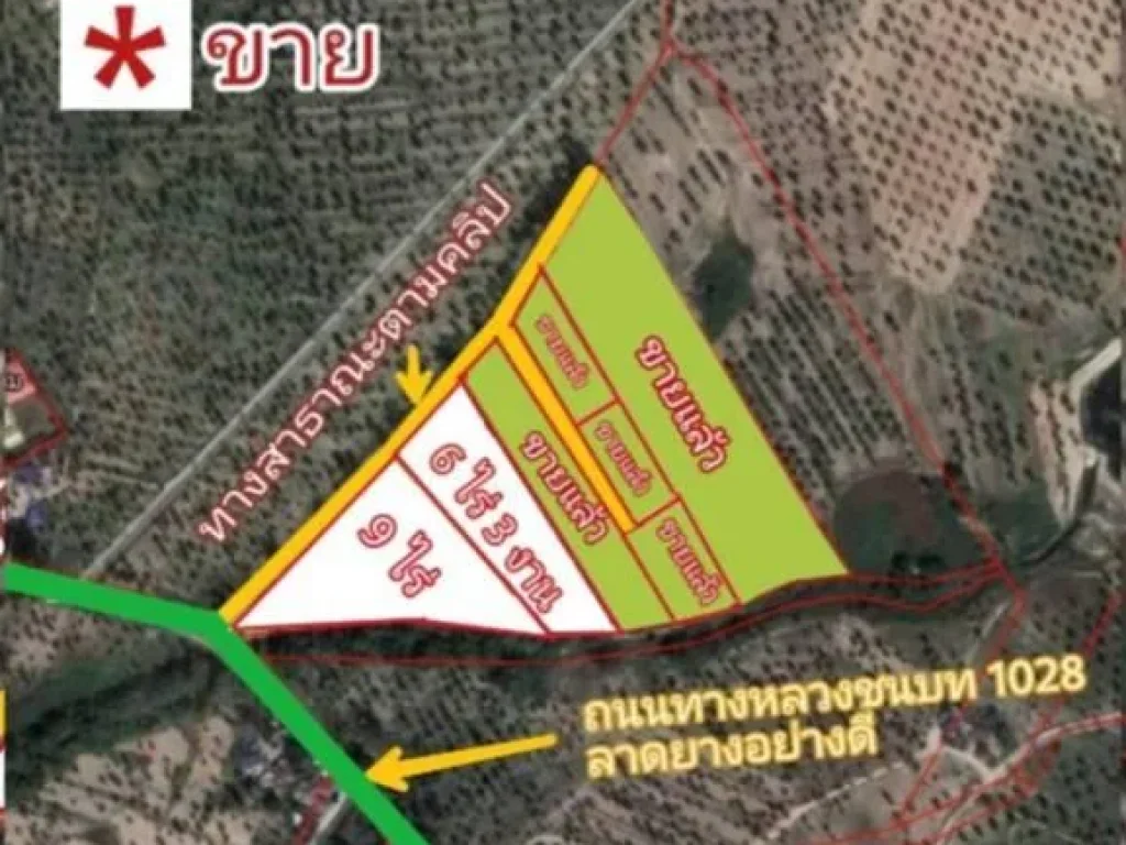 15 ไร่ ฝั่งบ้านทางตรงเขาเขียว ห่างถนนมอเตอร์เวย์22กม