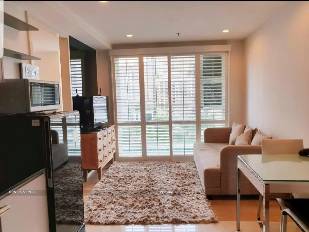 For Rent 15 Sukhumvit Residences area 36 sqm 20K Fully Furnished ให้เช่า คอนโด 15 สุขุมวิท เรสซิเด็นท์