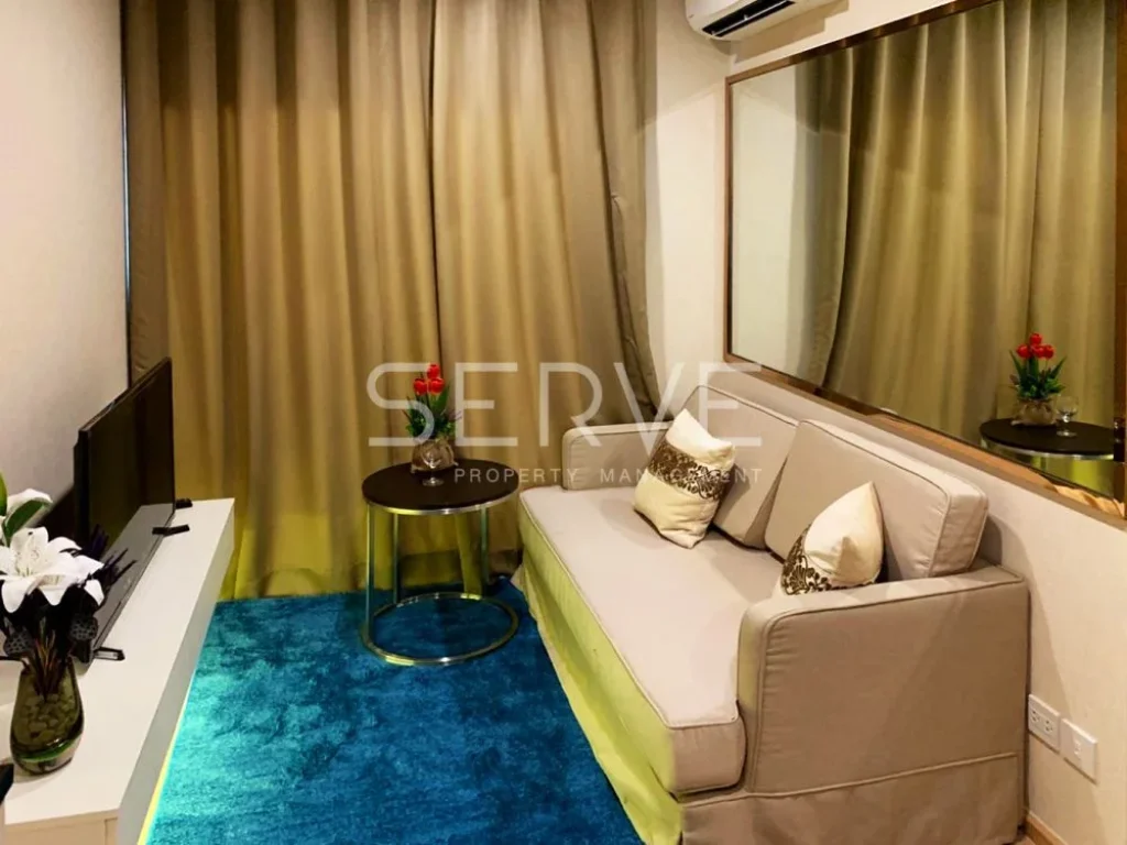 ให้เช่าคอนโด 1 นอน ราคาดี 15 K ที่ Noble Revolve Ratchada2 Condo for Rent MRT ศูนย์วัฒนธรรม