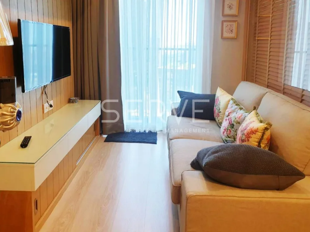 ให้เช่าคอนโด 1 นอน ตกแต่งน่าอยู่ 17 K Noble Revolve Ratchada2 Condo for Rent MRT ศูนย์วัฒนธรรม