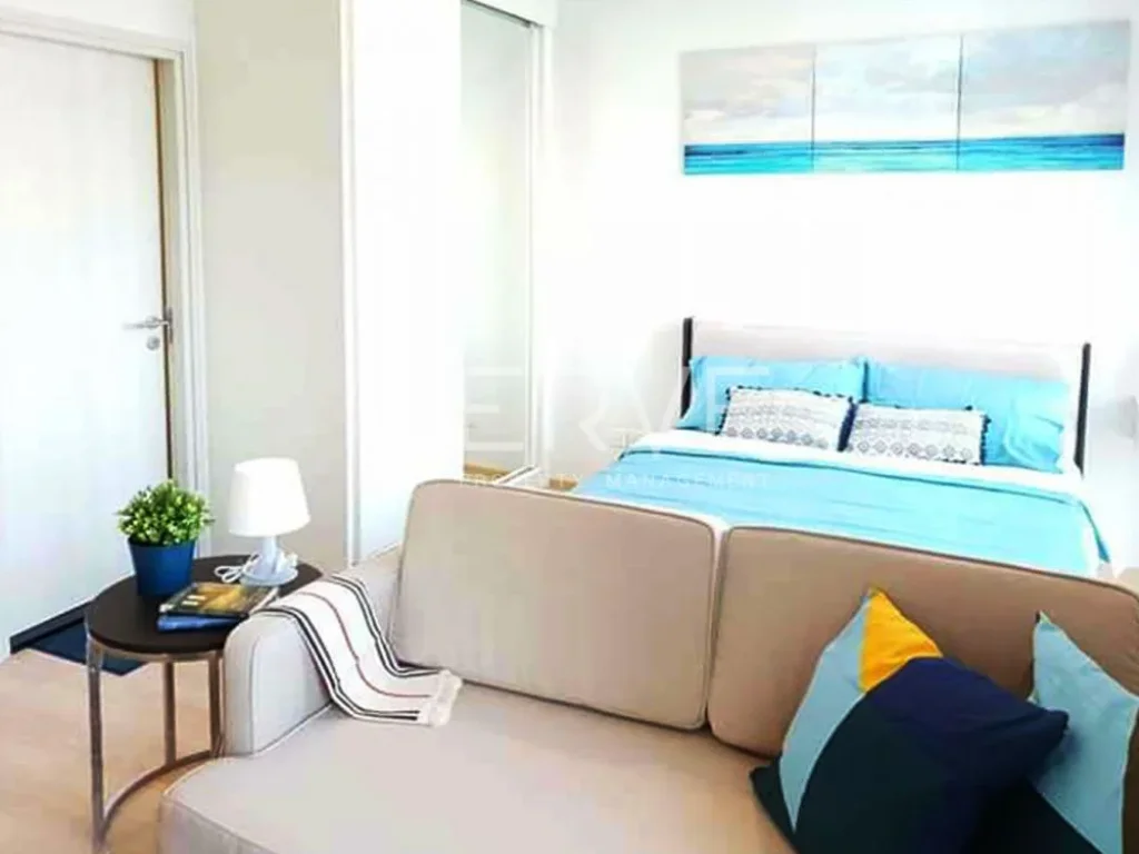 ให้เช่าคอนโด Studio แต่งน่าอยู่ 15 K Noble Revolve Ratchada2 Condo for Rent MRT ศูนย์วัฒนธรรม