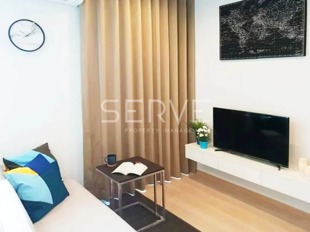 ให้เช่าคอนโด Studio แต่งน่าอยู่ 15 K Noble Revolve Ratchada2 Condo for Rent MRT ศูนย์วัฒนธรรม