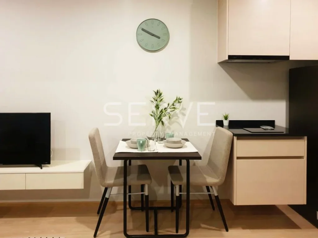 ให้เช่าคอนโด Noble Revolve Ratchada2 Condo for Rent MRT ศูนย์วัฒนธรรม Studio ชั้นสูงมาก 15 K