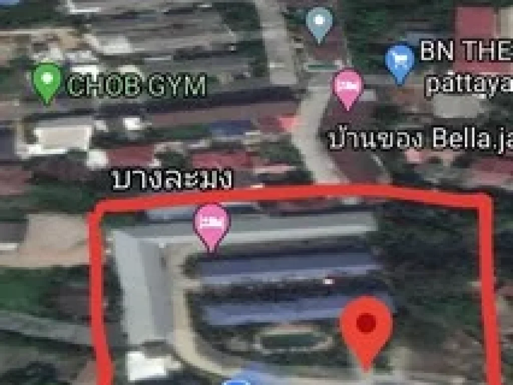 อพาร์ทเม้นท์ 96 ห้อง พร้อมบ้านพัก เนื้อที่มากกว่า 4 ไร่ ตหนองปรือ จชลบุรี