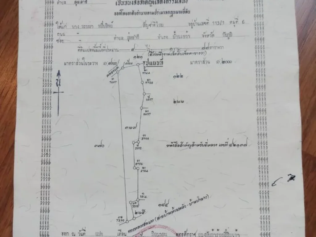 ขายที่ดินติดทางหลวงชนบท บ้านเขว้า จชัยภูมิ